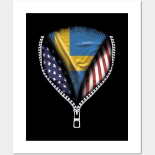 Swede Flag  Sweden Flag American Flag Zip Down - Gift for Swede From Sweden Posters and Art